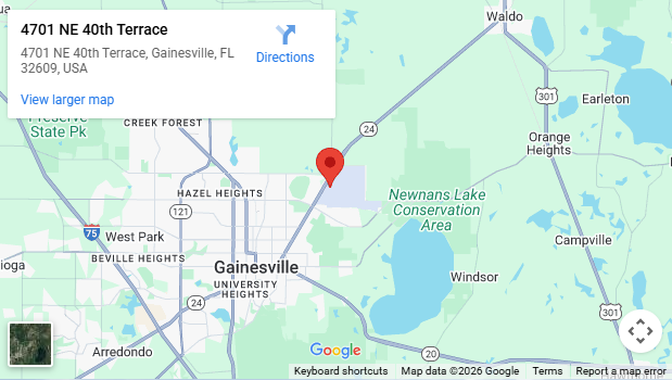 Map showing the location of UAC Aerospace office. Opens Google Maps in a new tab.